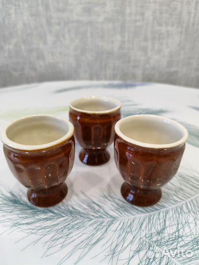 Горшок для запекания 3 шт, маленькие стаканчики 3