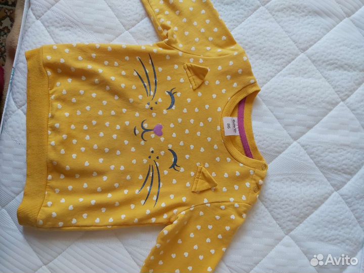 Лонгслив для девочки 86 р