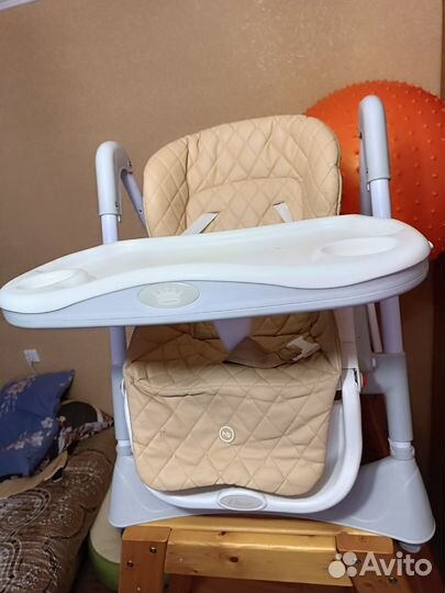 Стульчик для кормления happy baby classic