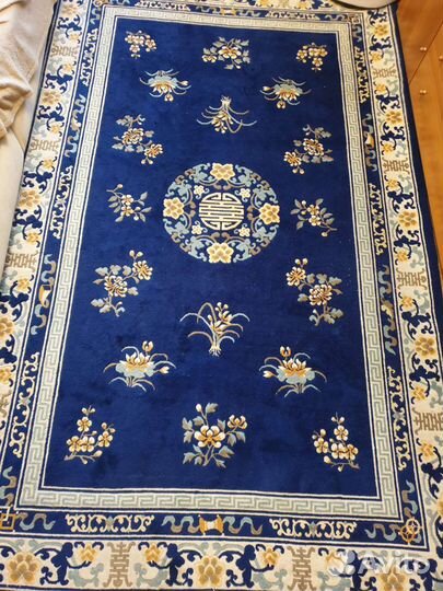 Ковер бу шерстяной