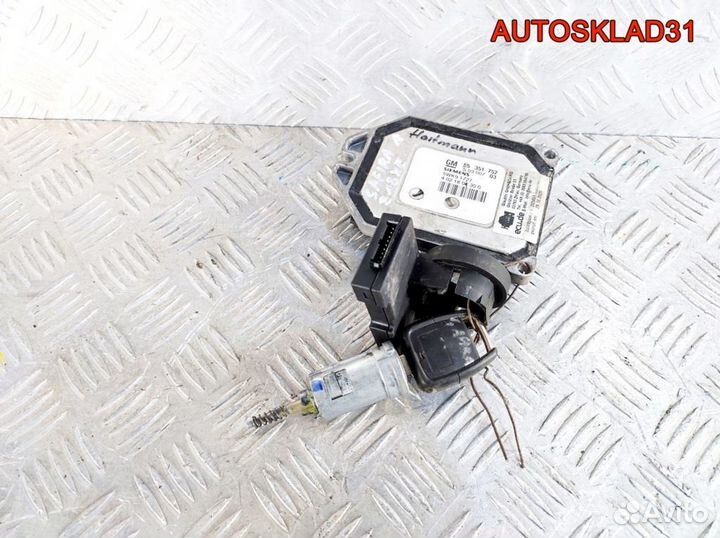 Блок эбу комплект Opel Zafira A 1,8 Z18XE 55351752