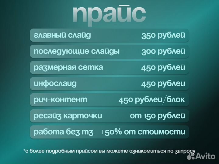 Инфографика для маркетплейсов