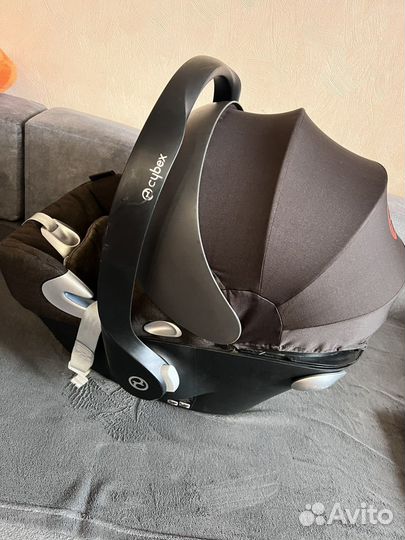 Автокресло автолюлька isofix база cybex Aton q