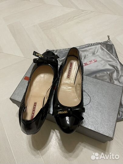 Балетки prada