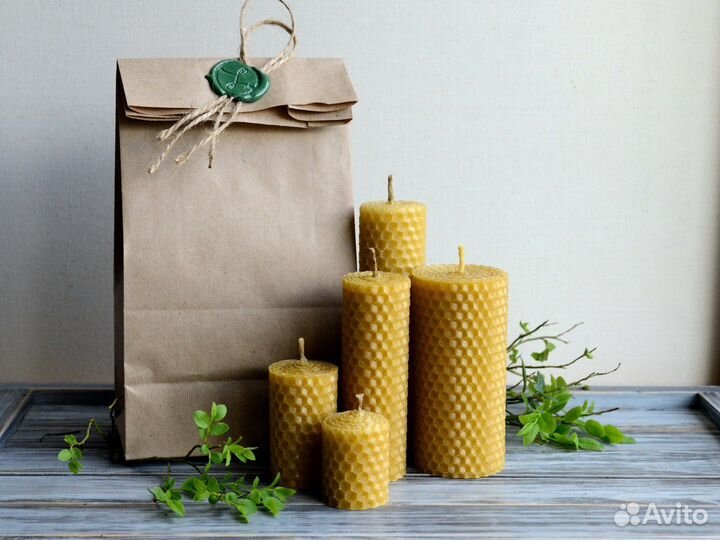 Свечи из вощины