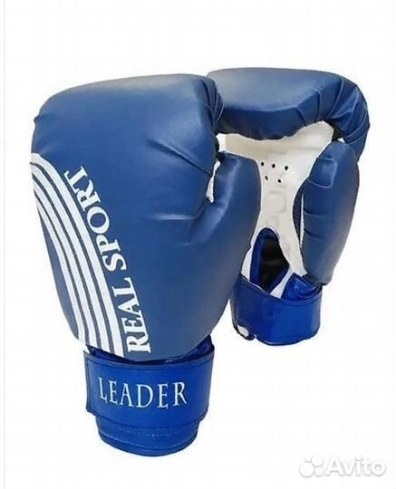 Перчатки боксерские Leader Real Sport 6,8,12 oz