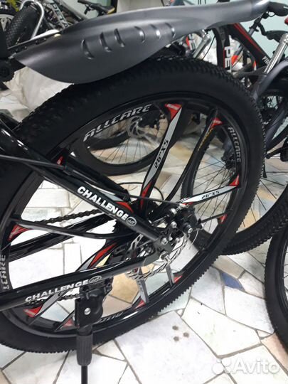 Велосипед на литых дисках