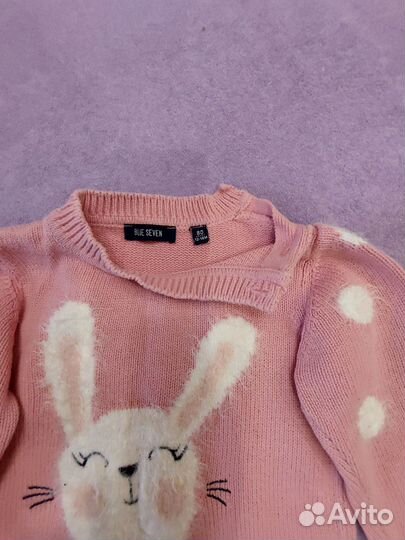 Кофта для девочки 12-18 месяцев