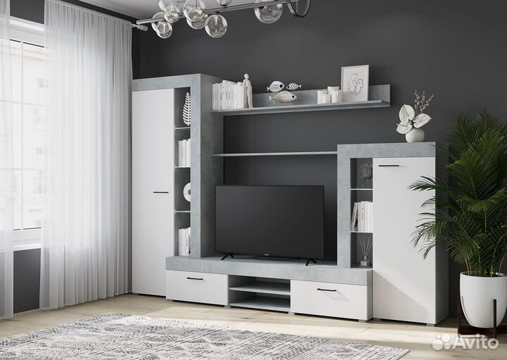 Гостиная мебель горка