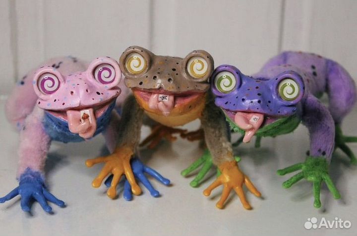 Кислотные лягушки