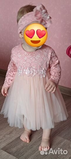 Платье детское 74 80