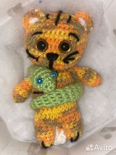 Вязаные игрушки ручной работы