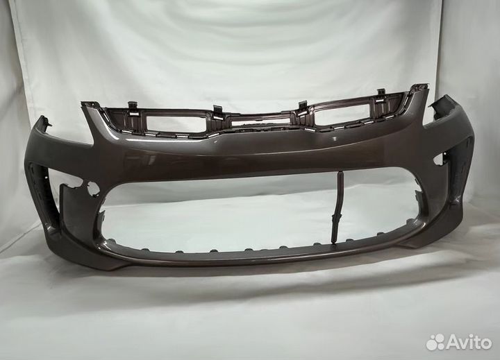 Бампер Передний Kia Rio 2017-2020 Кофейный