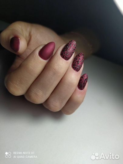 Наращивание ногтей на дому