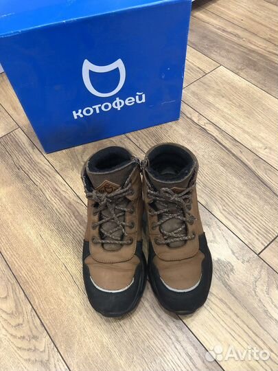 Ботинки сапоги зимние 35 натуральные Котофей