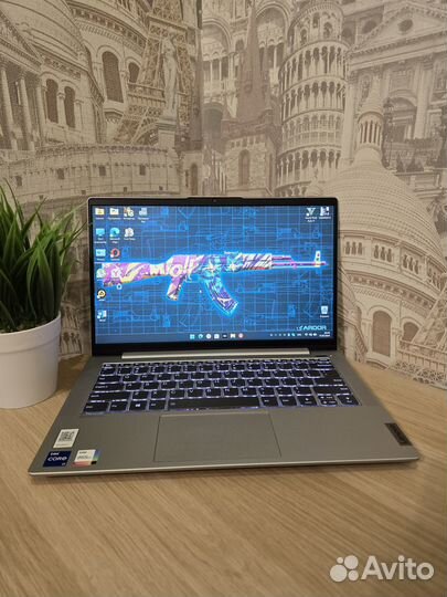 Lenovo 8-ядер Core i7/ 16Gb DDR4/ Iris XE 8Gb/ SSD