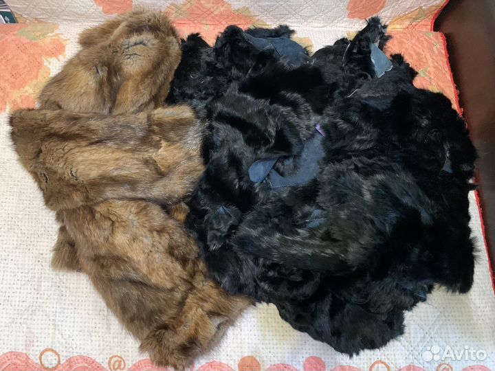 Мех натуральный для рукоделий