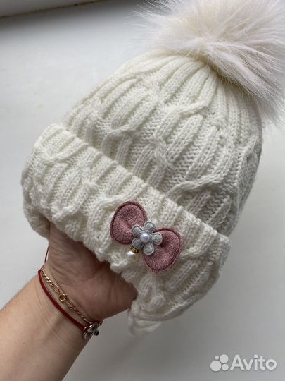 Шапка зимняя для девочки