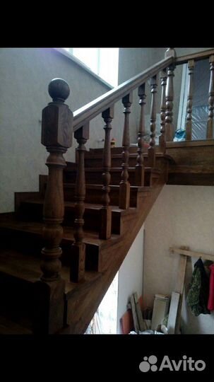 Лестницы из дерева