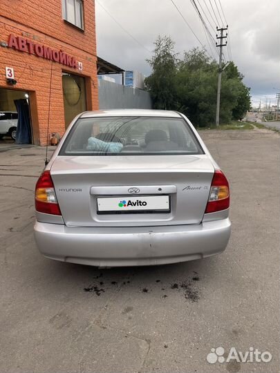 Hyundai Accent 1.6 AT, 2001, 223 000 км