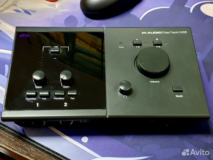 Звуковой аудиоинтерфейс m audio fast track c400