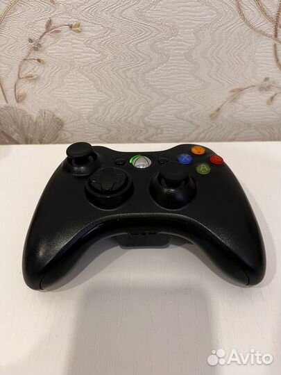 Геймпад xbox 360 чёрный оригинал