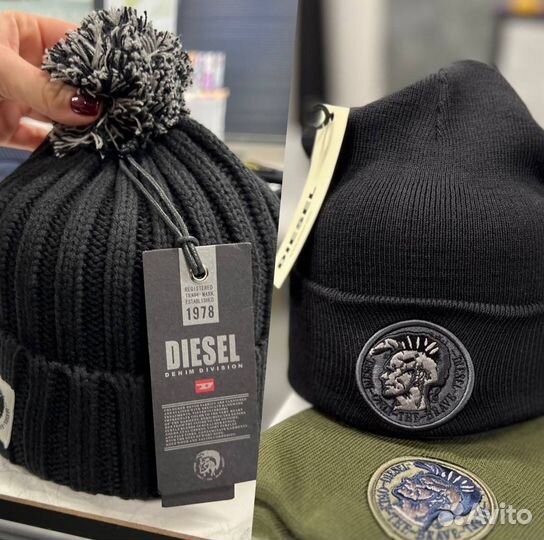 Мужская шапкa diesel