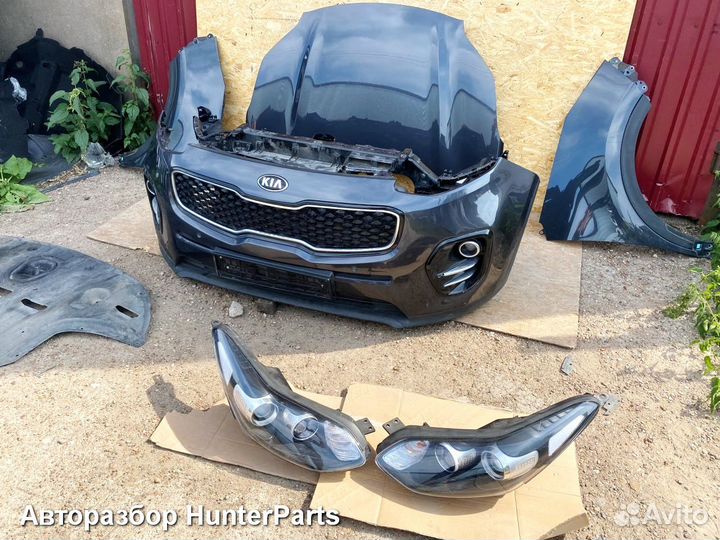 Ноускат Kia Sportage 4 2015-2018 морда в сборе