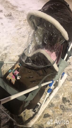 Коляска санки