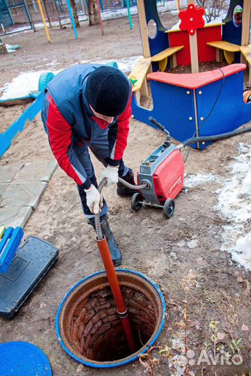 Прочистка канализации. Видеодиагностика