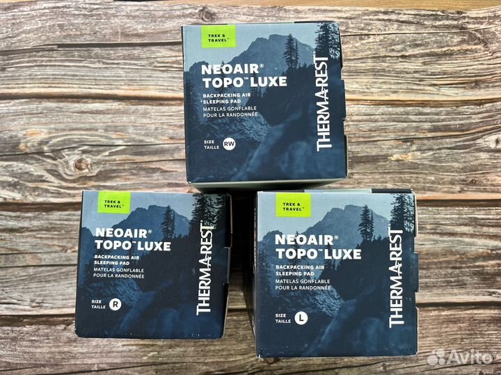 Коврик надувной Therm-a-Rest Neoair Topo Luxe