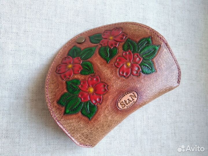 Очешник футляр для очков ручной работы