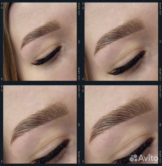 Брови Долговременная укладка Ламинирование ресниц