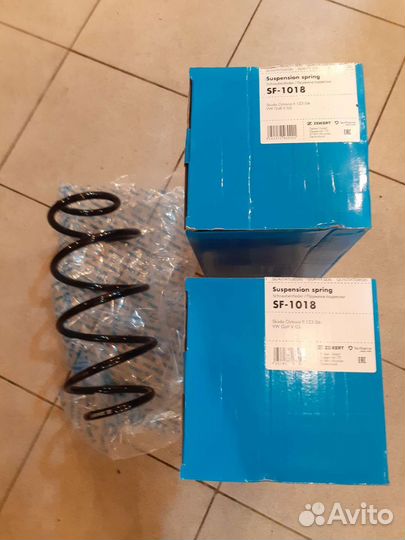 Пружина передняя Oktavia, Golf5, jetta