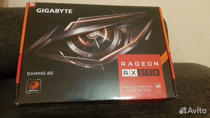 Видеокарта rx 590 8gb