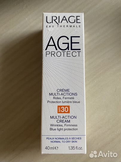 Урьяж uriage протект крем для лица