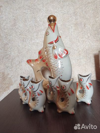 Фарфоровые рыбки СССР