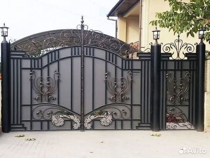 Кованные ворота
