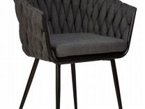 Модный стул winx ткань графит для дома и фудкорта