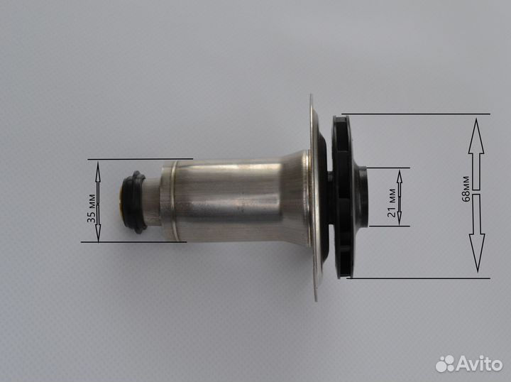 Ротор втулка насоса Wilo 35мм Вращение по часовой