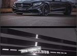 Накладки с подсветкой для Mercedes S class coupe