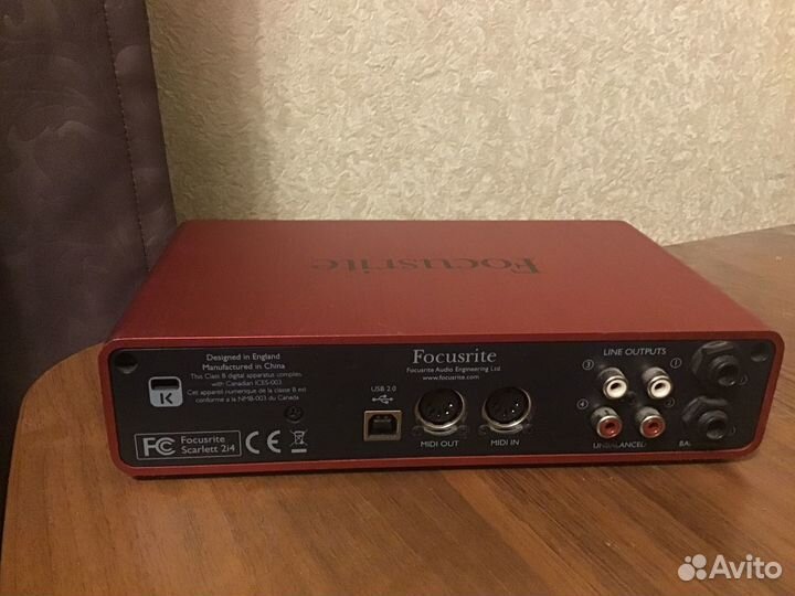 Focusrite Scarlett 2i4 1st gen