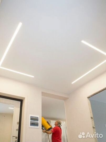 Натяжные потолки без посредников монтаж за 1 день