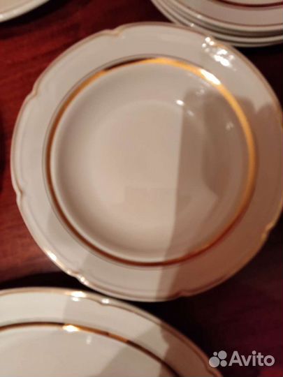 Советский столовый сервиз зик