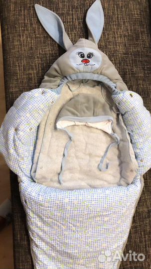 Конверт зайка