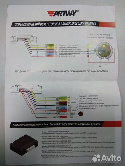 Смарт коннект (блок согласования) для фаркопа