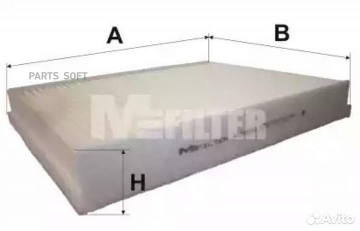 M-filter K9095 K 9095 фильтр салона\ Ford Focus 1