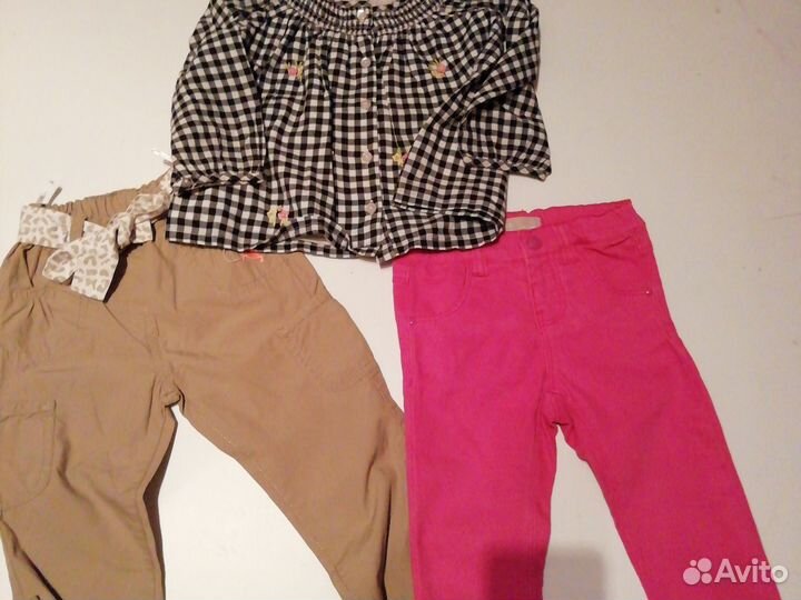 Вещи пакетом для девочки 1года