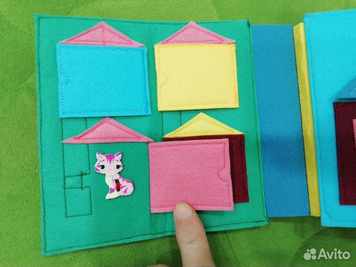 Книжка из фетра