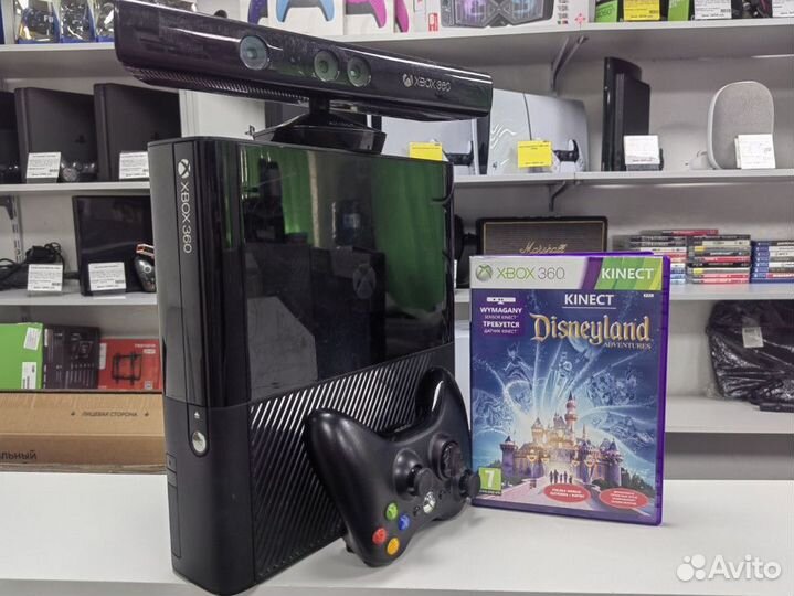 Игровая консоль xbox 360 E 250gb Kinect + Игра